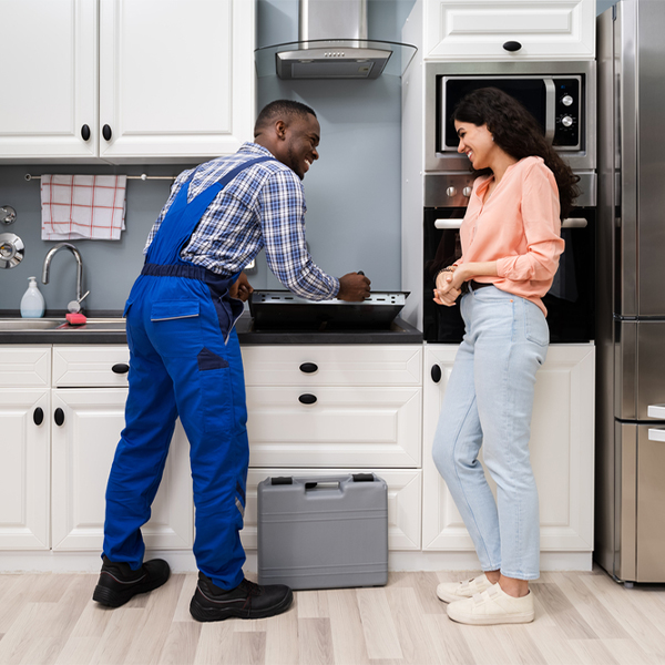 can you provide an estimate for cooktop repair before beginning any work in Milford Kansas